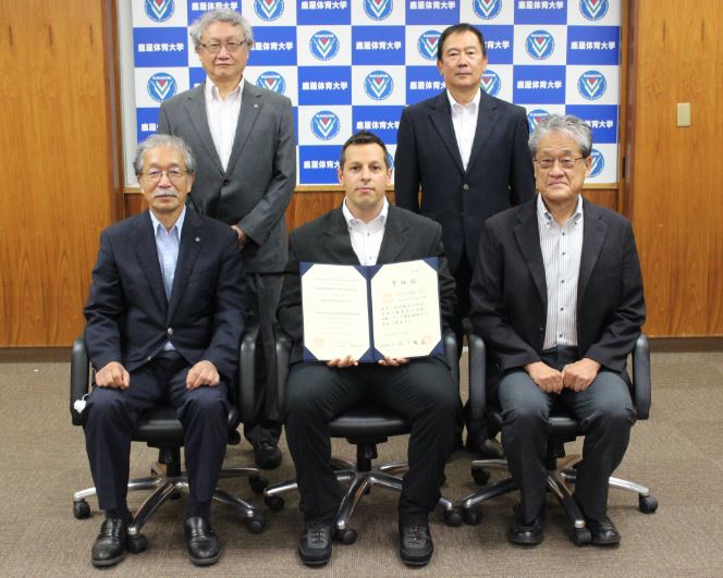 令和2年度前期末学位記授与式集合写真