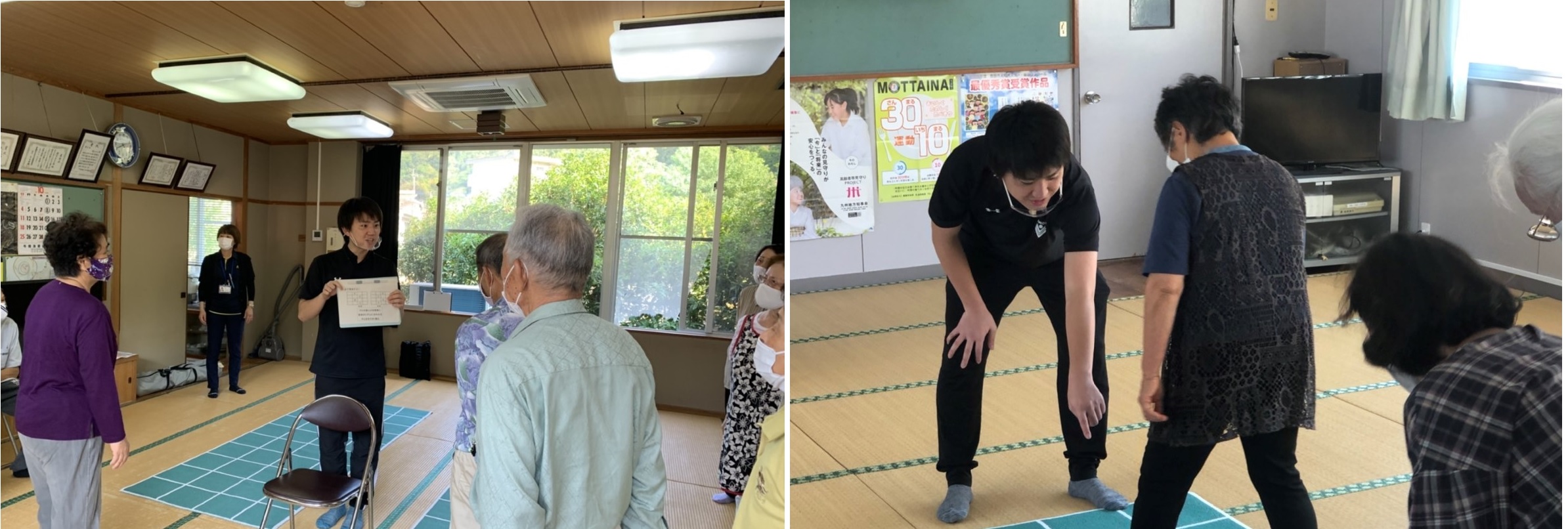 参加者へ始動する様子