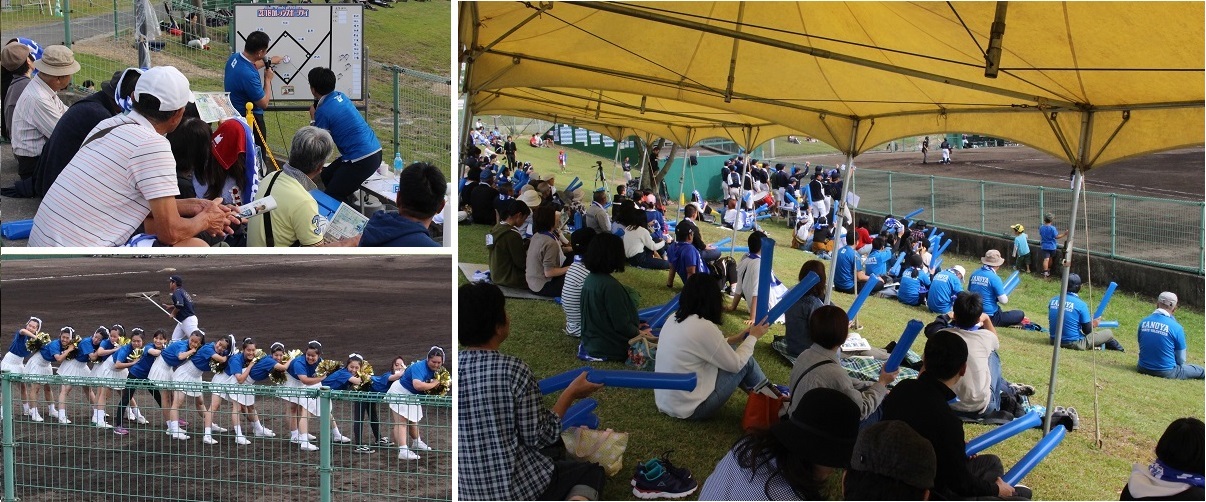 10月14日カレッジスポーツデイ(野球)の様子