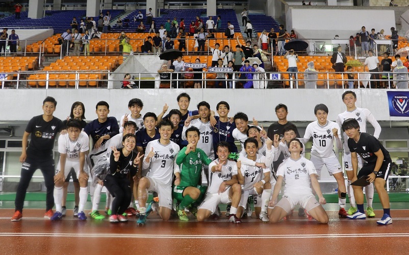 試合後の集合写真