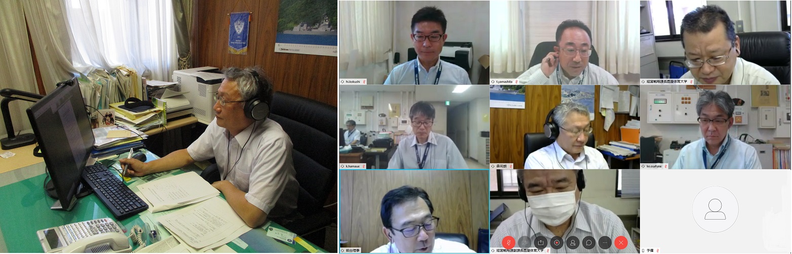 Web会議の様子