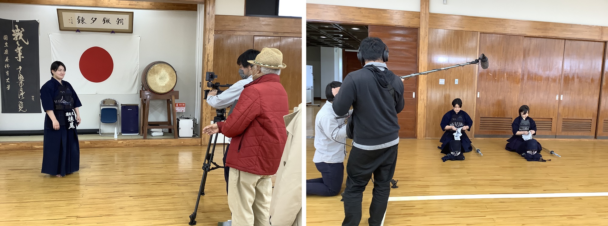 取材の様子の写真3枚目
