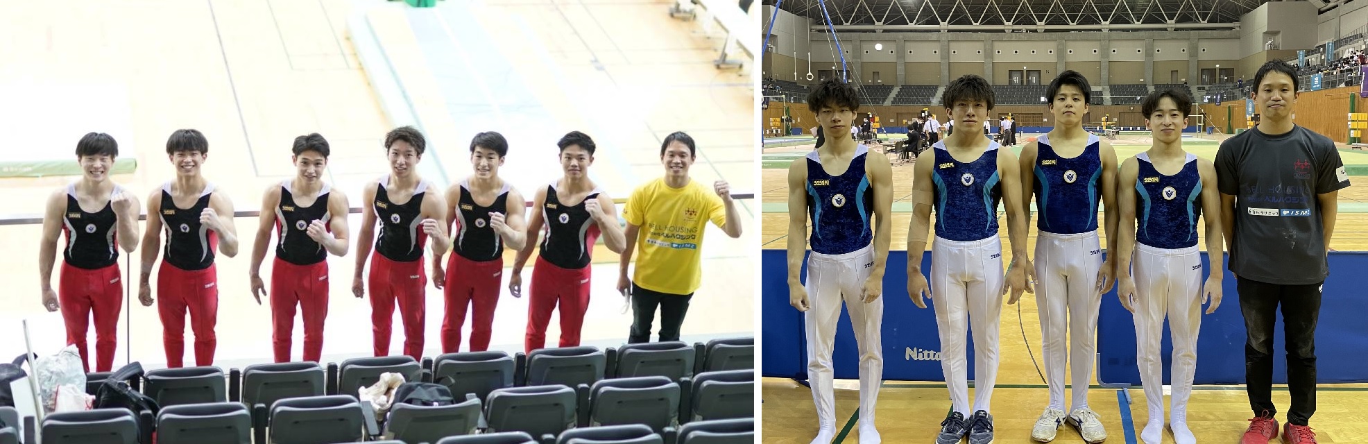 体操競技部のみなさんの集合写真