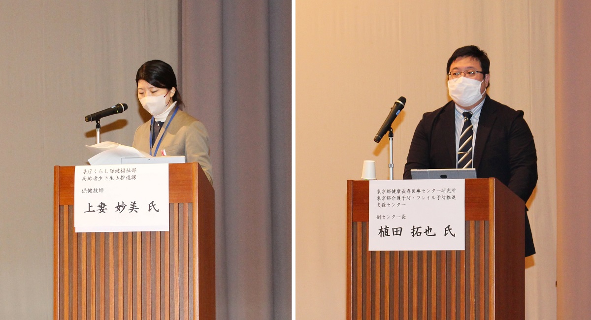 左から）上妻氏、植田氏