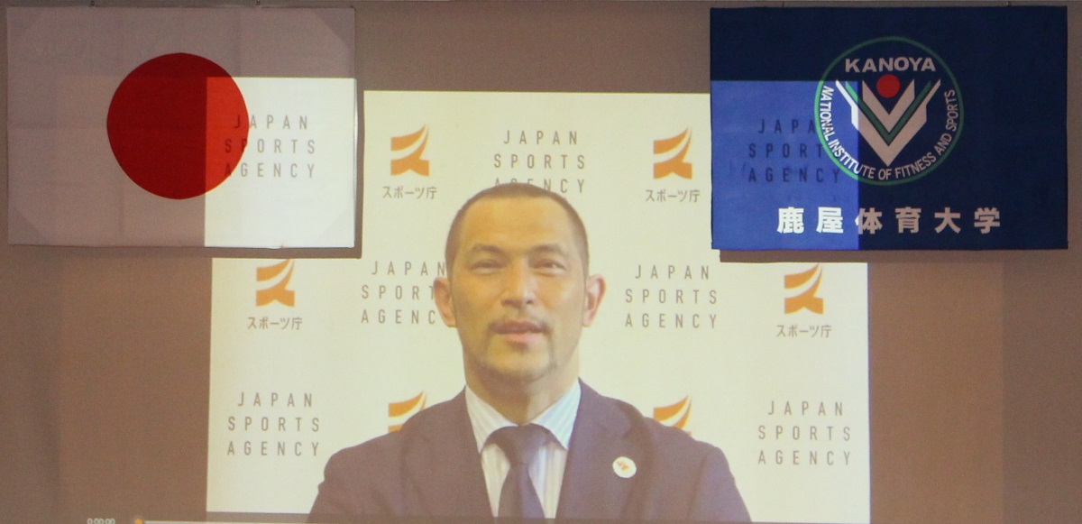 室伏長官からのビデオメッセージ