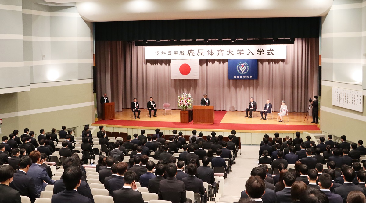 入学式の様子
