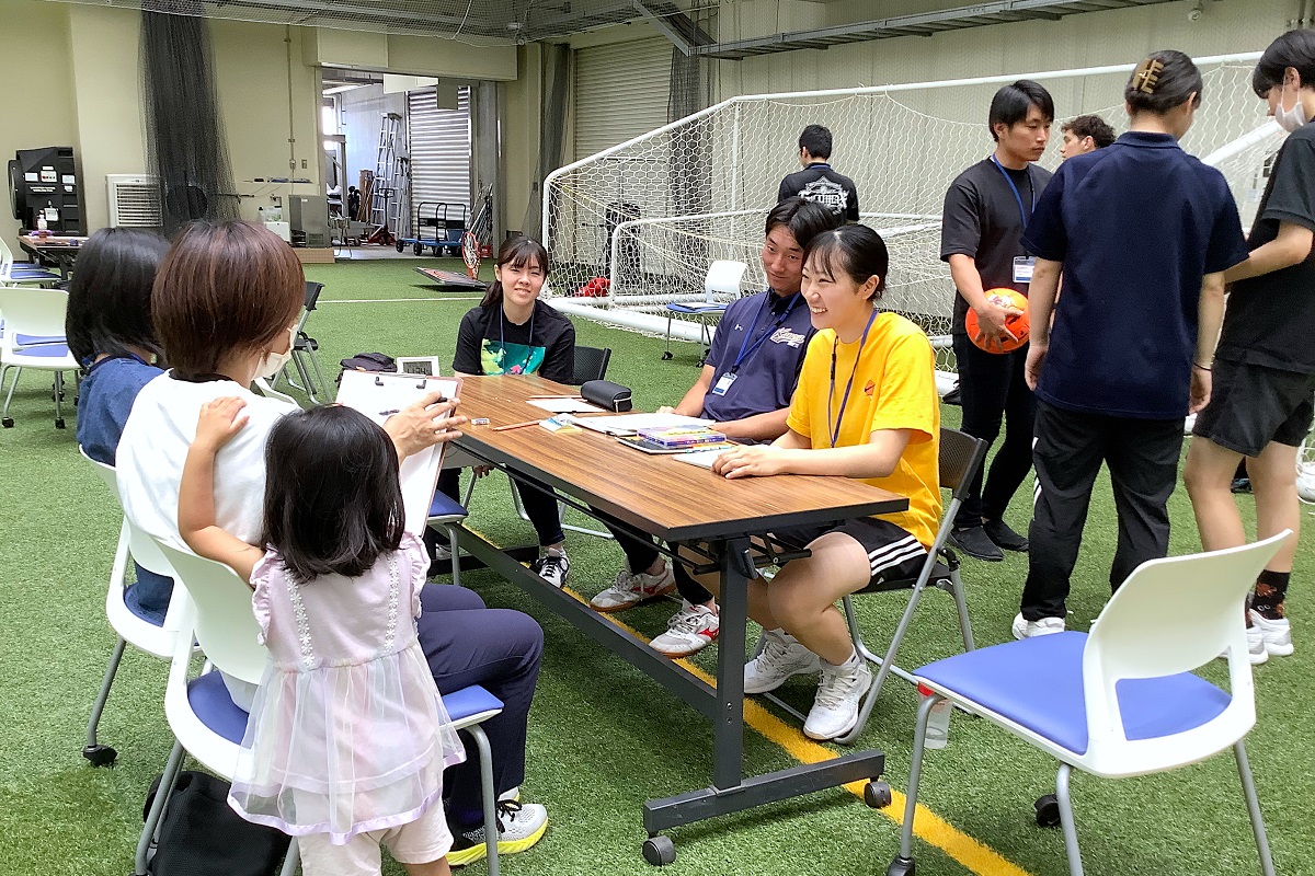 Blue Winds presents.スポーツで自由研究をしよう！の様子の写真