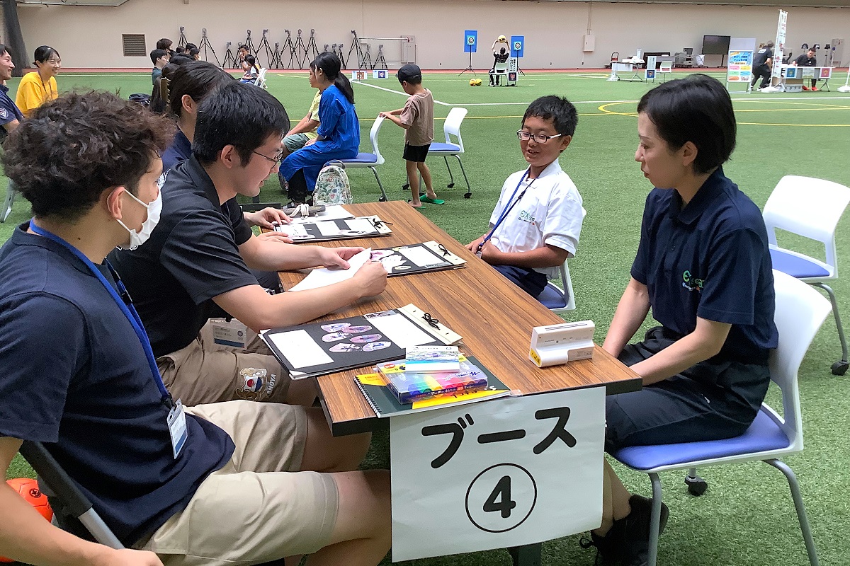 Blue Winds presents.スポーツで自由研究をしよう！の様子の写真