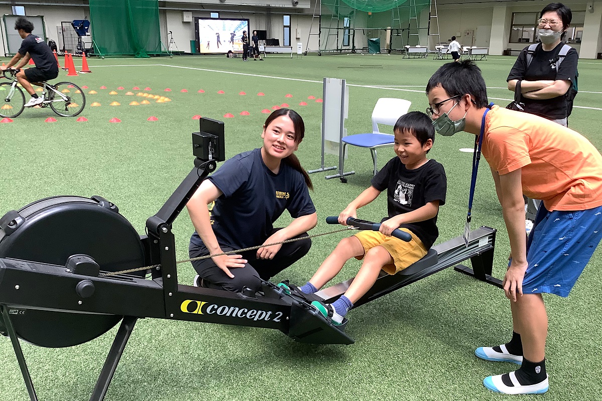Blue Winds presents.スポーツで自由研究をしよう！の様子の写真